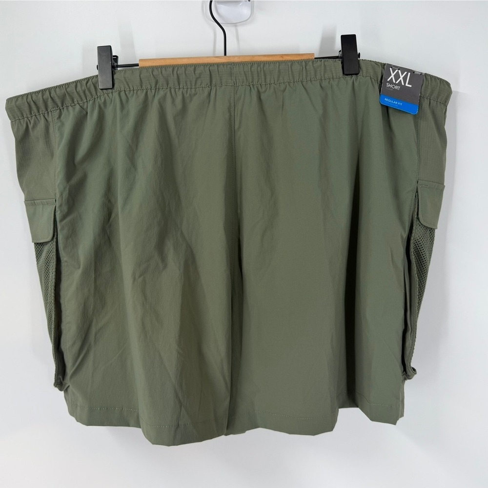 Columbia PFG Open Water Shorts Women's XXL 3" Inseam Sage Green Performance‎ New - Picture 2 of 9